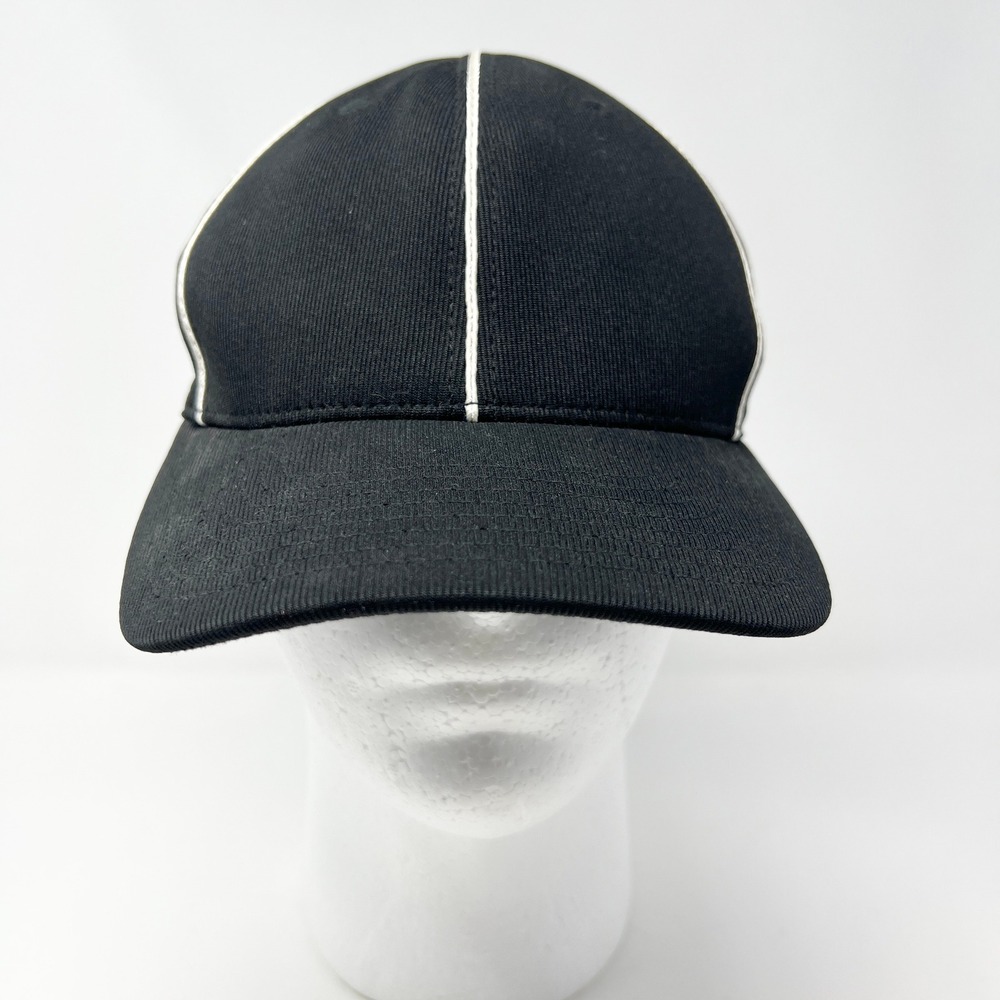 Richardson OFL 485 Referee Hat Size Sm-Med Small/Medium Black White Piping VGUC